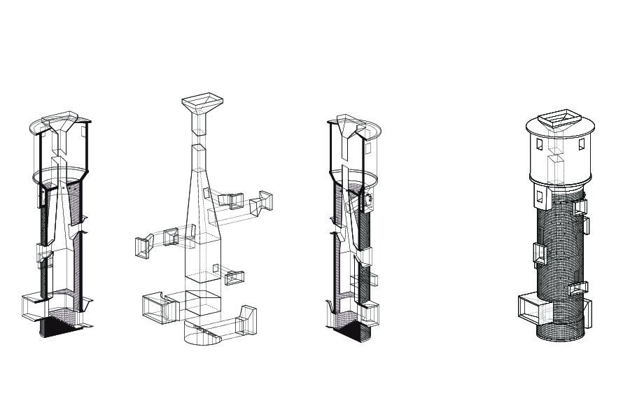 Conceptual Architecture 近代建築の水彩画 U – WORKS | Jun Aoki & Associates / 青木淳建築計画事務所