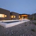 Rammed Earth Modern / Kendle Design - Houses, Courtyard, Facade