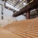 U-Boat Hall / BOLLES+WILSON - Distribution Center, Beam, Stairs, Handrail