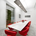 Red Rock / Rolf Ockert. Architect. - Offices, Facade, Table, Lighting, Chair