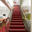 Red Rock / Rolf Ockert. Architect. - Offices, Stairs, Door, Handrail