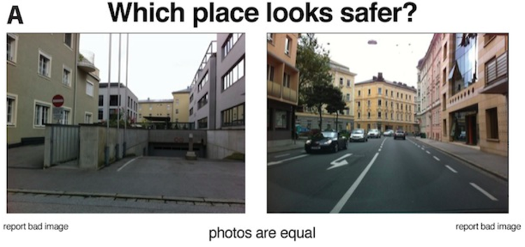 “Mapeamento da desigualdade da percepção urbana" por P. Salesses et al. em PLOS ONE