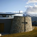 Wanaka Catholic Church / Sarah Scott Architects Ltd -          Churches, Facade, Door