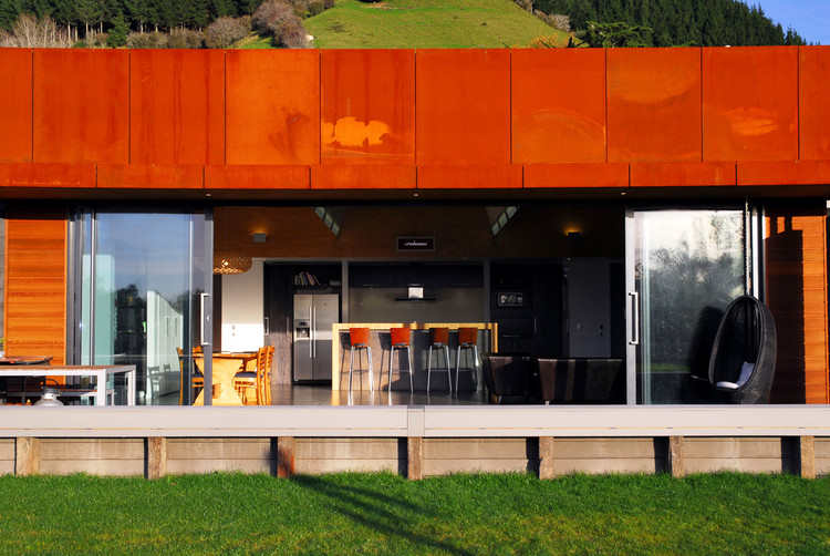 Radman Brown House / Guy Herschell Architects - Facade