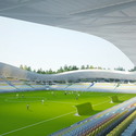 Borisov Football Stadium / OFIS Architects - Soccer Stadium