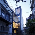 Alley / APOLLO Architects &amp; Associates - Houses, Stairs, Facade, Handrail
