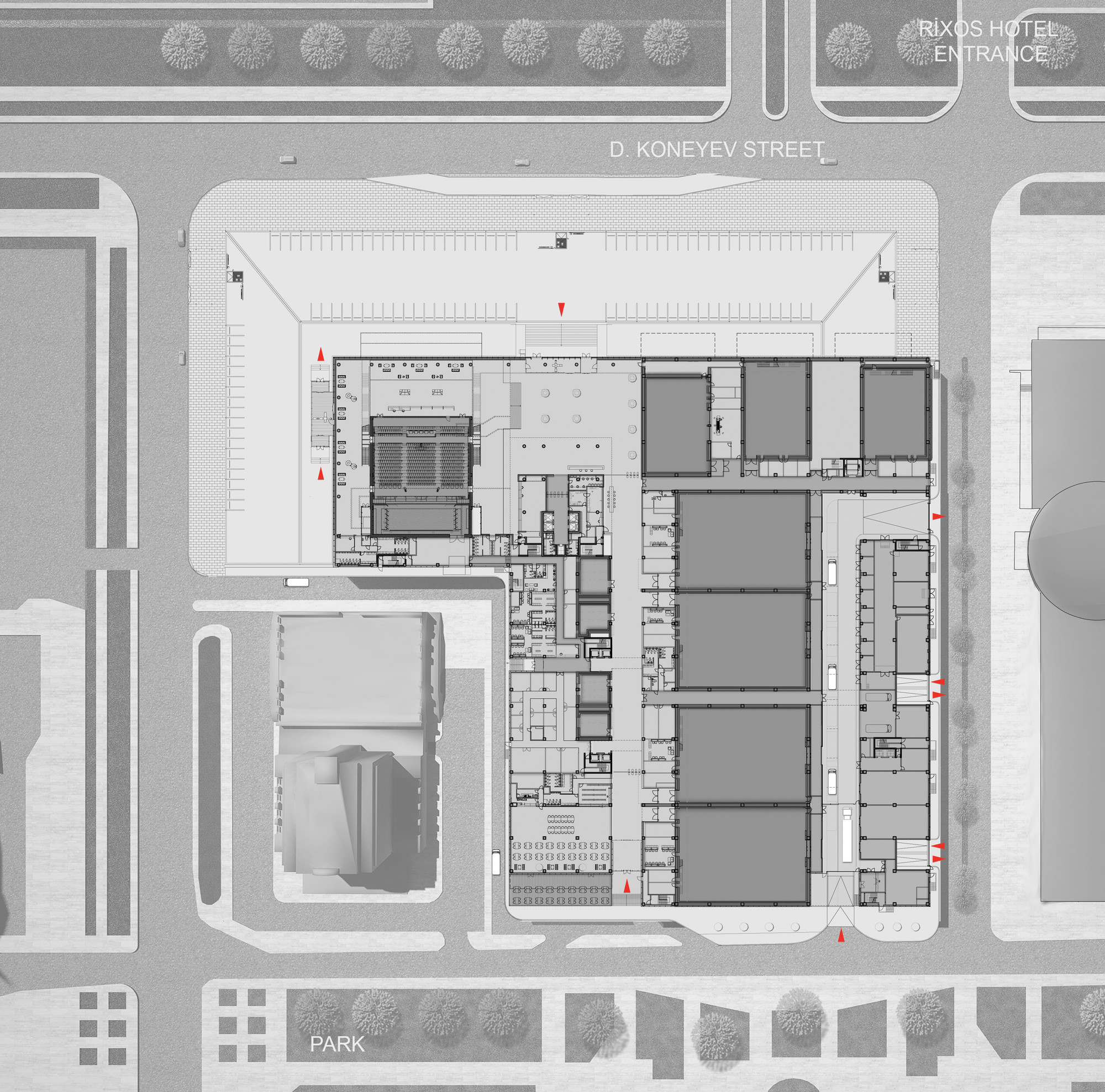 Gallery of Astana Medya Center / Tabanlioglu Architects 17