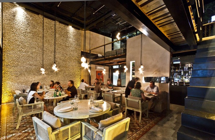 Nectar Restaurant / R79 - Restaurant, Beam, Table, Chair