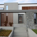 B House / Office Twentyfive Architects - Houses, Courtyard, Facade, Stairs, Handrail