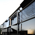 The Left-Over-Space House / Cox Rayner Architects - Houses, Facade, Handrail, Balcony