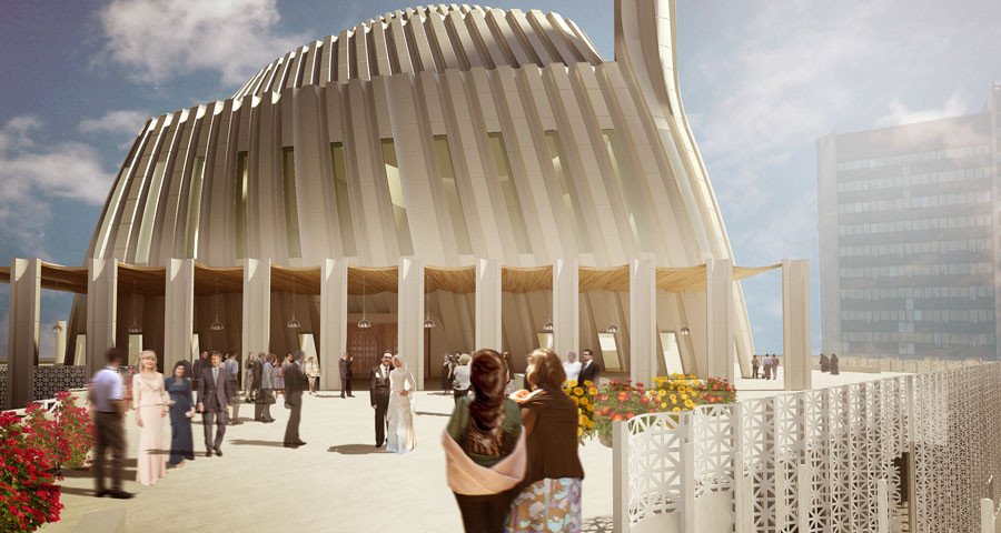 Entrance 1. Image © SADAR + VUGA