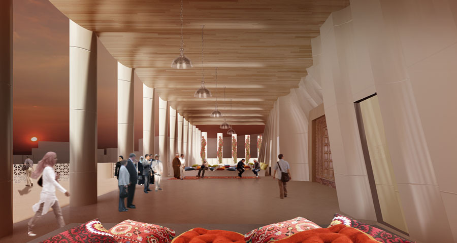 Entrance 2. Image © SADAR + VUGA