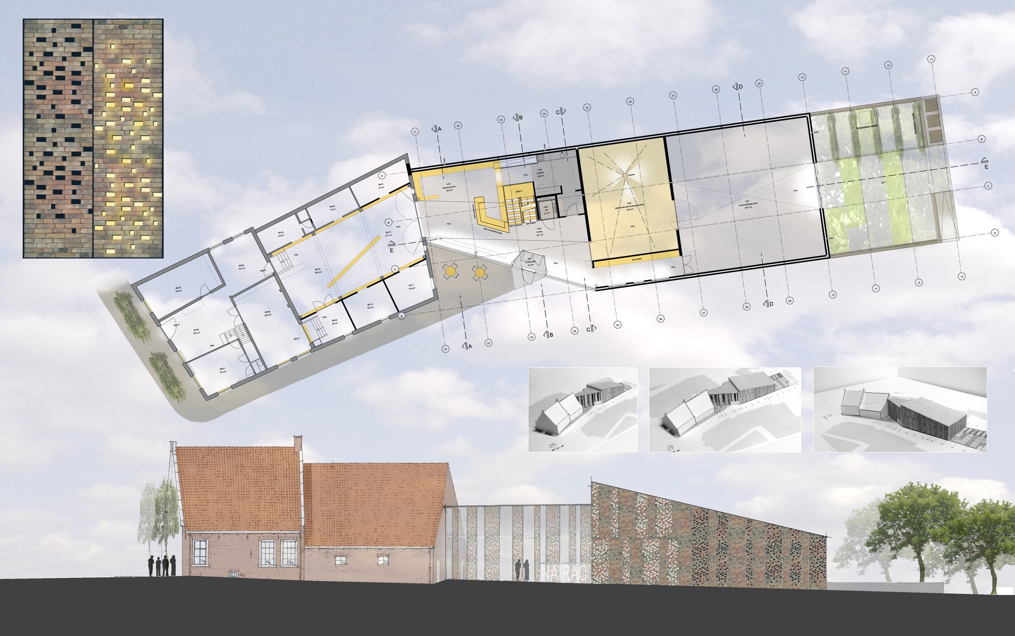 Floor Plan + Elevation