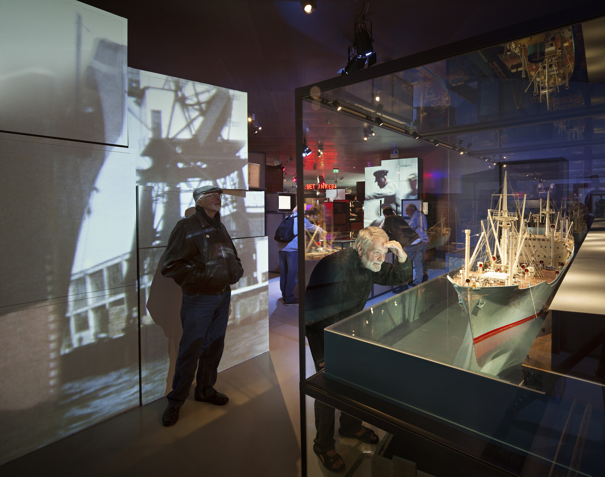 Galería de Expisición permanente Museo Marítimo Nacional de Dinamarca