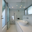 House at Komazawa / Atelier HAKO Architects  - Houses, Bathroom, Door, Sink, Lighting