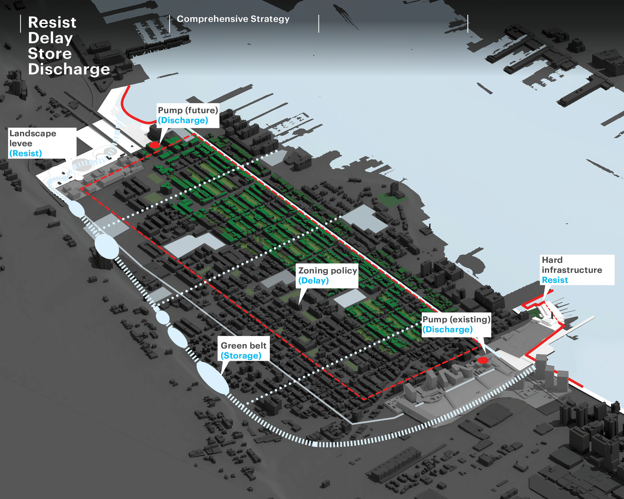 Proposed Solution. Image Courtesy of OMA