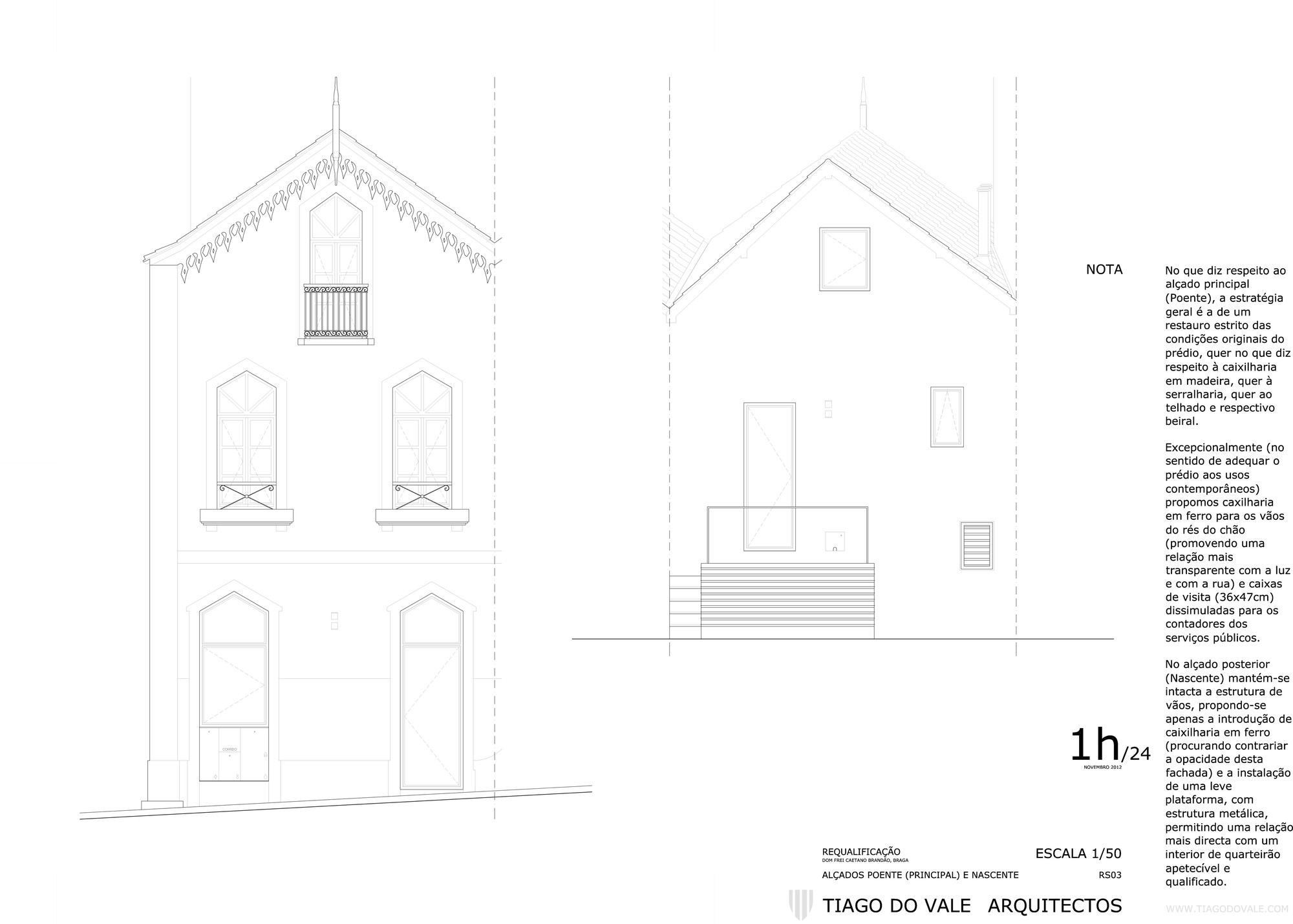 Gallery of Three Cusps Chalet / Tiago do Vale Arquitectos 36