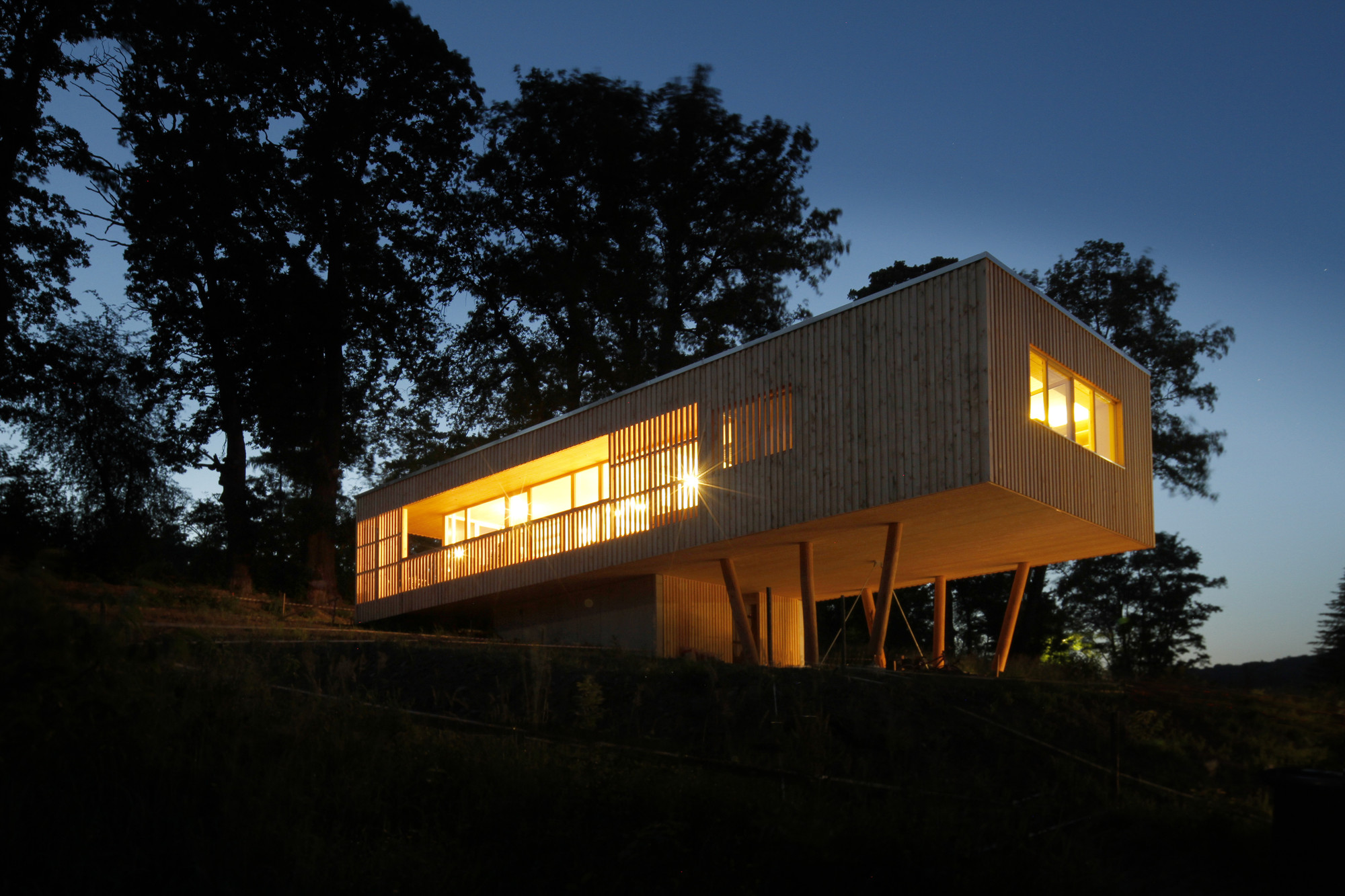 House under the Oaks / Juri Troy Architects, Courtesy of Juri Troy Architects