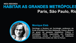 Mesa-redonda com Monique Eleb sobre arquitetura doméstica, no IAB-RJ