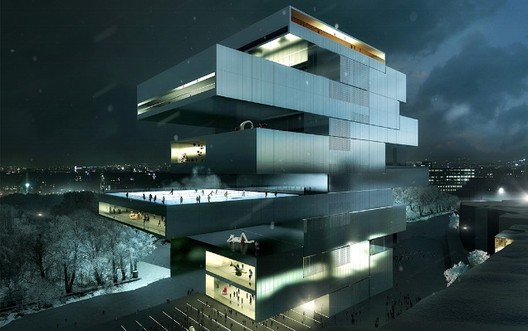 Three Shortlisted for Contemporary Arts Center in Moscow - Cultural Architecture