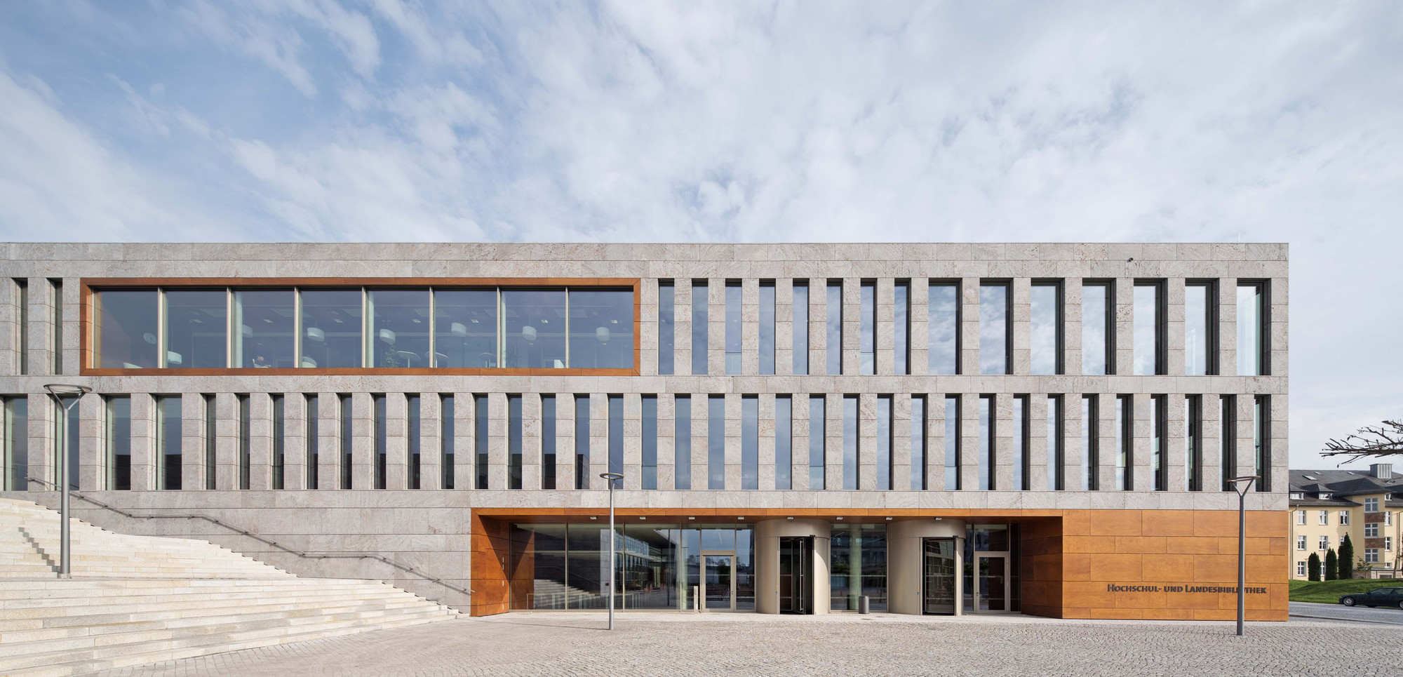 Gallery of New building for the University and StateLibrary Fulda