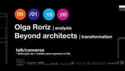 Ciclo de palestras SHEDTALKS com Olga Roriz e Beyond architects, em Lisboa