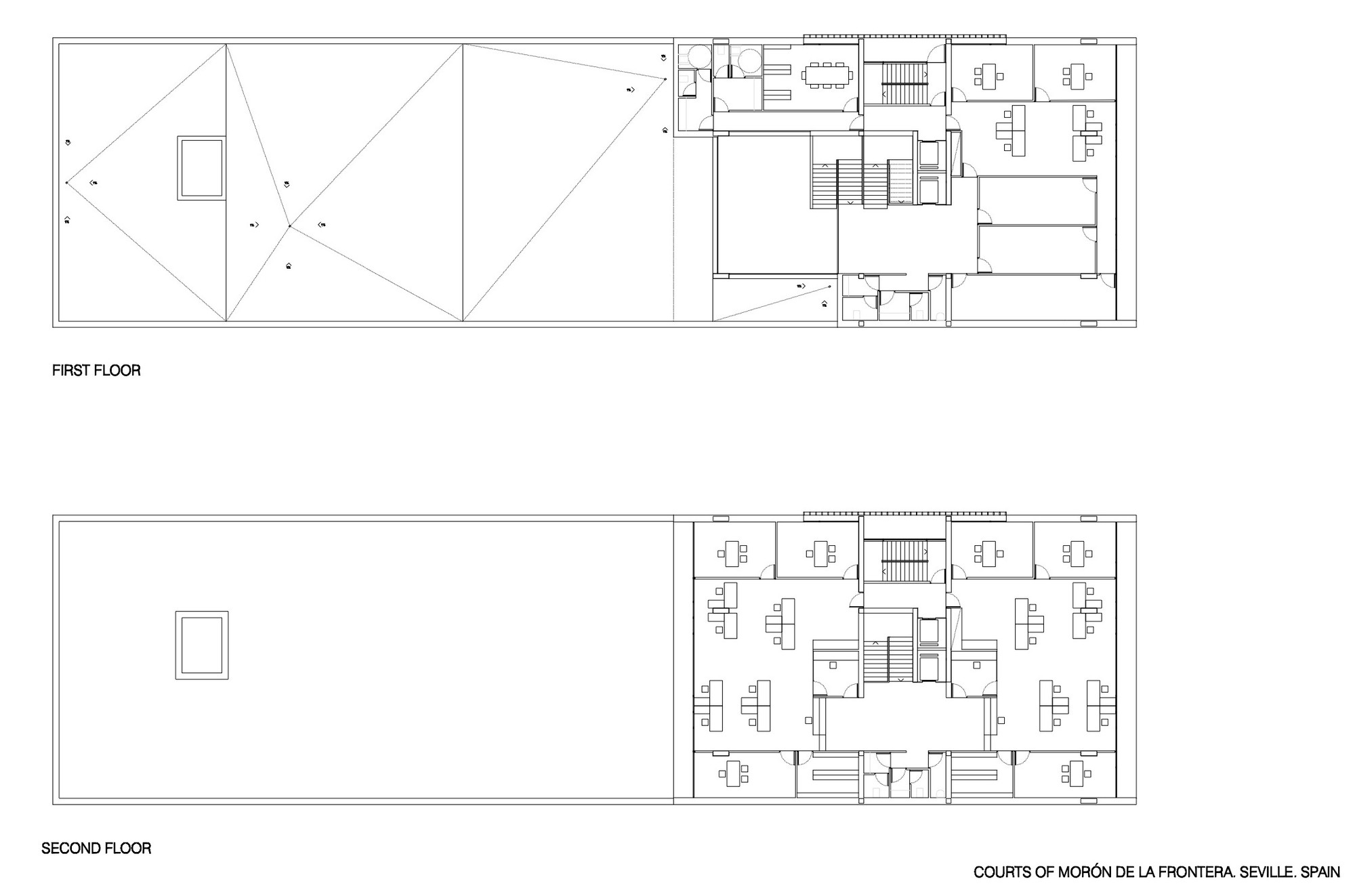 First & Second Floor Plan