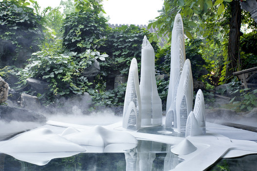 An Interview With MAD Architects Ma Yansong: Constructing Icons, Identity & Chinas Future Cities by Shanshui City Exhibition. Image © MAD Architects Source Image from archdaily.com
