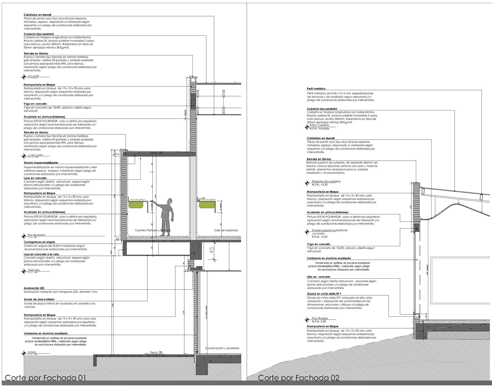 Fachada ventilada vidrio Fachada ventilada vidrio