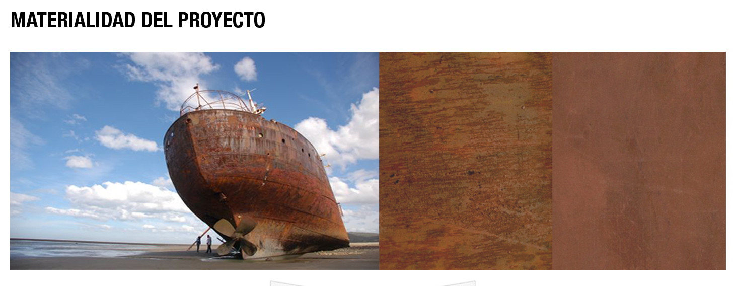 Materialidad. Image Courtesy of Gubbins Arquitectos