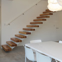 House in Austin  / Jadric Architektur - Houses, Stairs, Handrail, Beam, Chair, Table