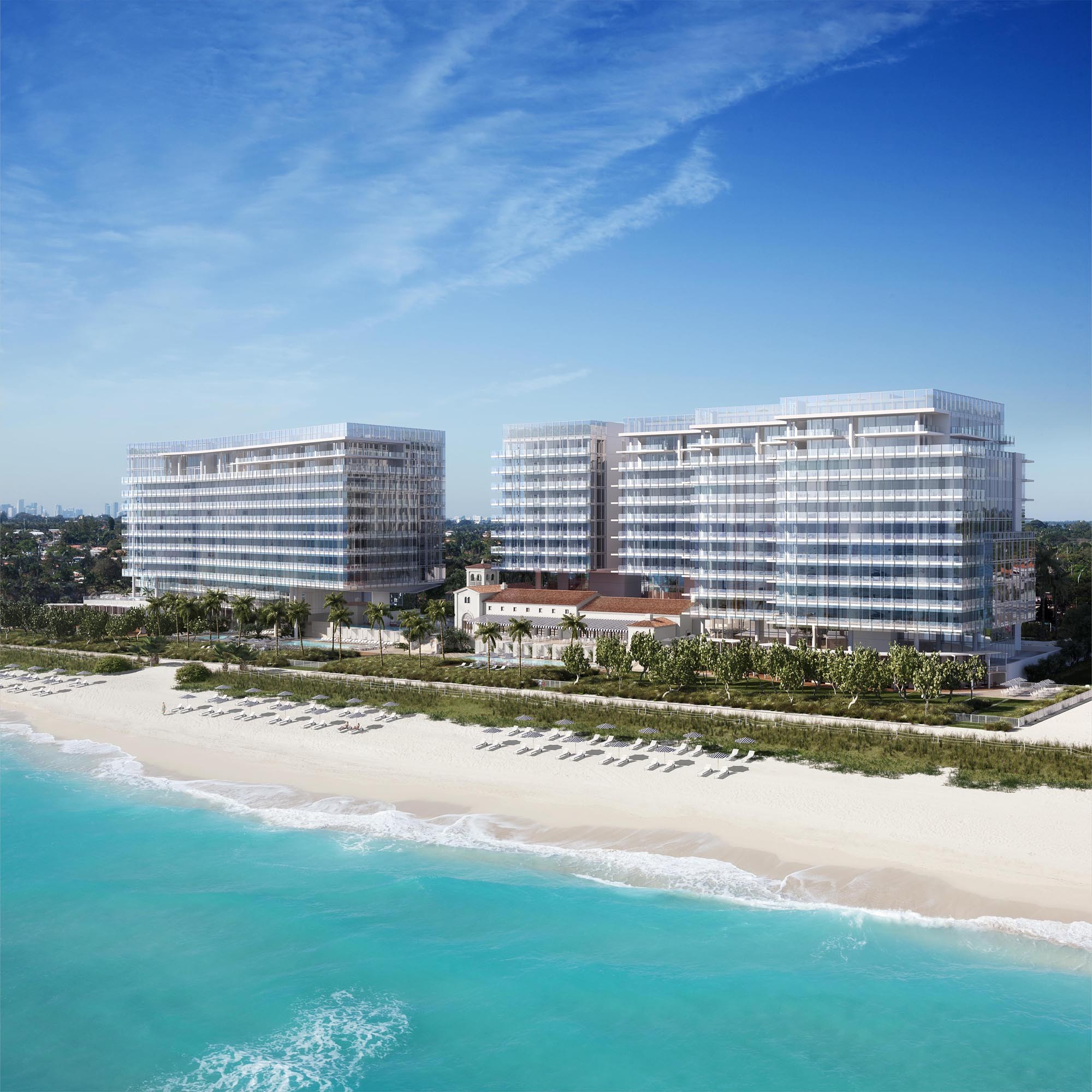 Richard Meier Unveils First Florida Beach Project, Now Underway - Coast