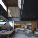Wilden St House / Shaun Lockyer Architects - Refurbishment, Beam, Facade, Table, Chair