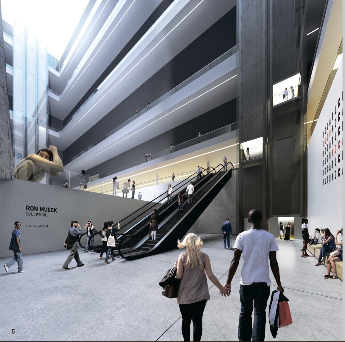 Gallery of Competition Entry Moscow's National Centre for Contemporary Arts / UNK Project