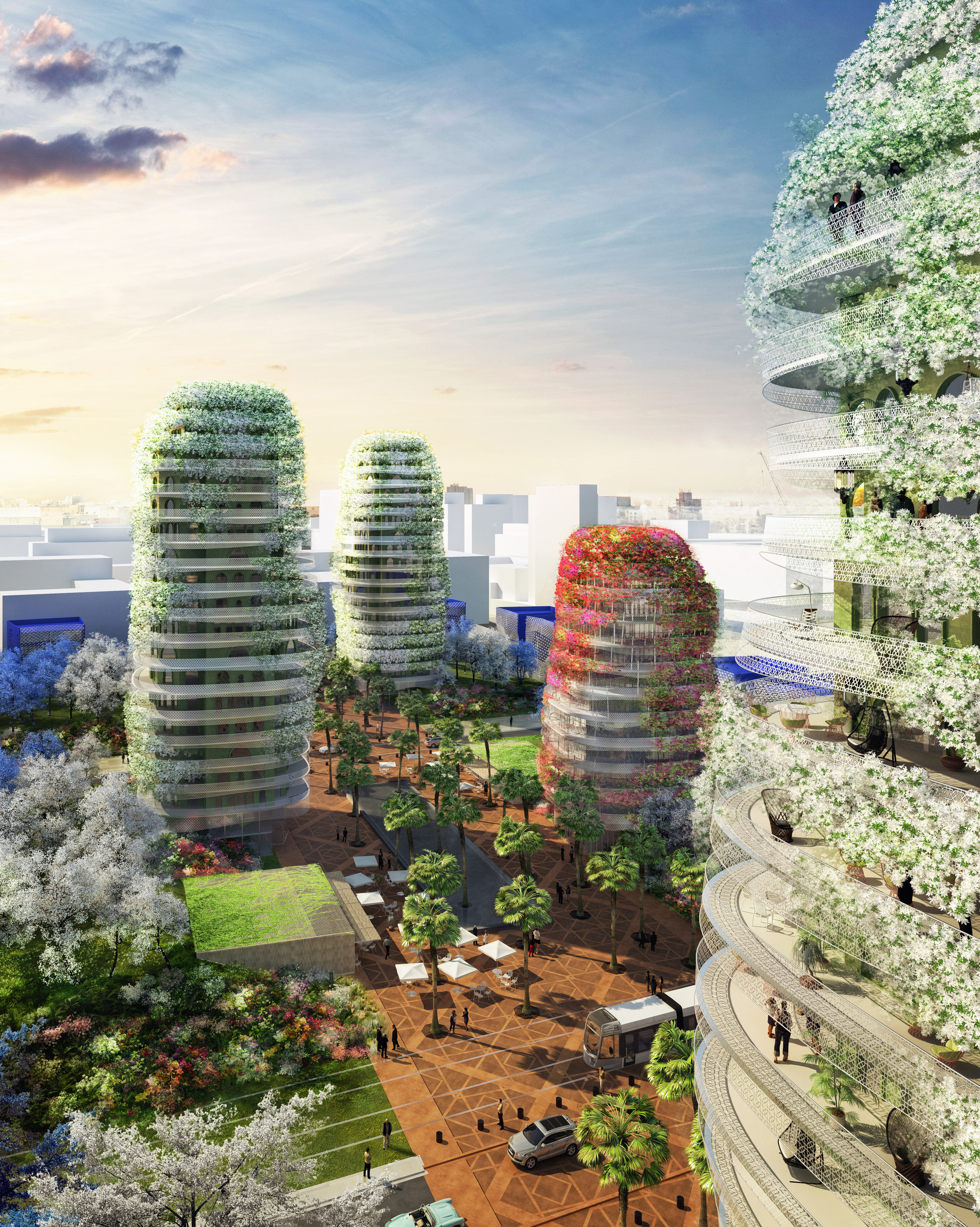 Gallery of Edouard François Designs Mixed-Use "Gardens of Anfa" for ...