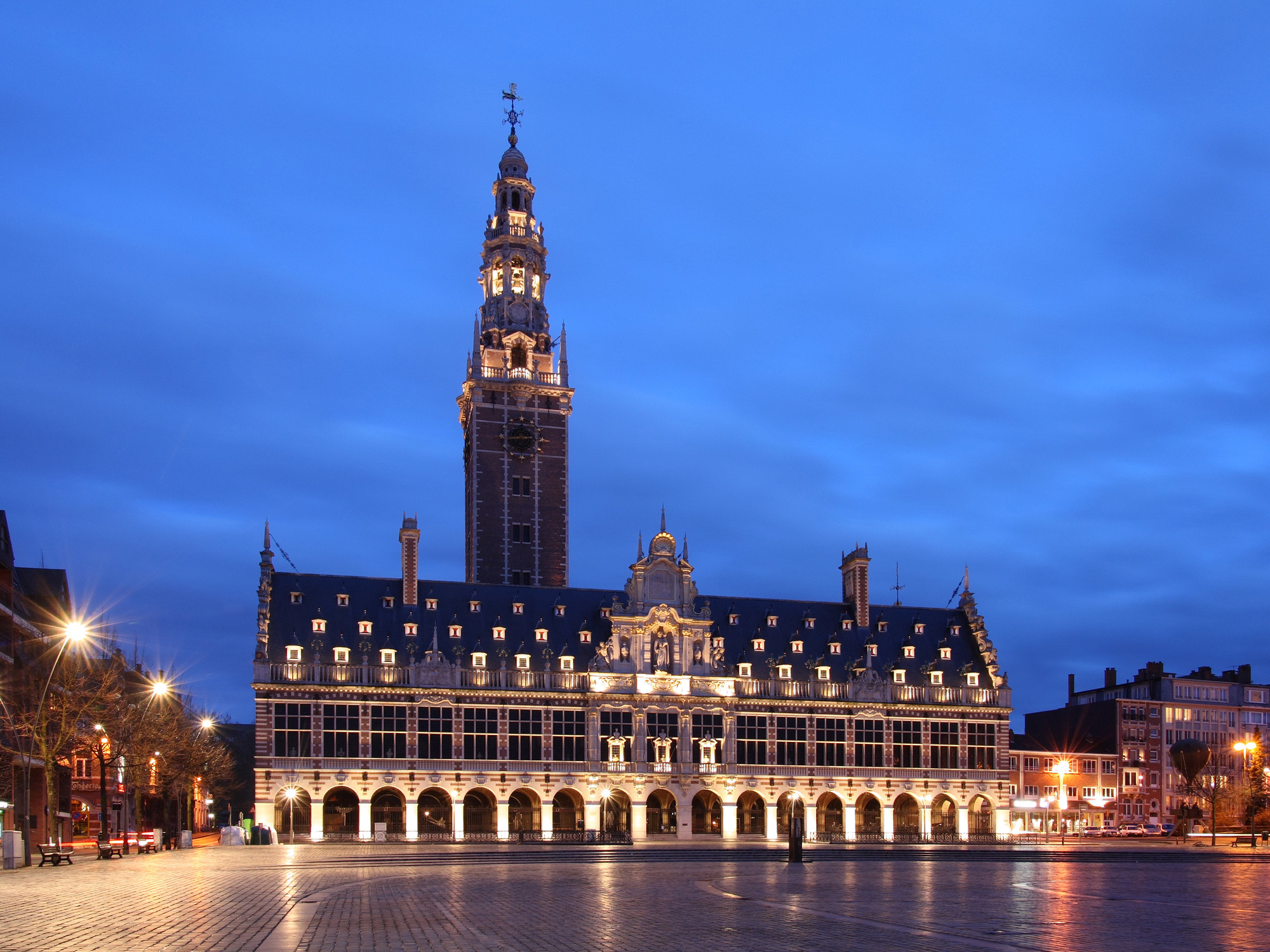 Universiteitsbibliotheek KU Leuven. Image © Michiel van Dijk