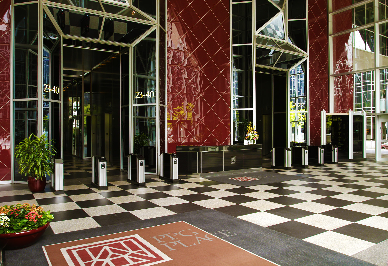 Lobby. Image © Highwoods Properties 2014