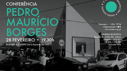 Conferência com Pedro Maurício Borges na Galeria Boavista, em Lisboa