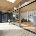 Agui House / ALTS Design Office - Houses, Deck, Facade, Beam, Column, Lighting, Chair
