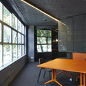 Altus / Edwards Moore - Refurbishment, Beam, Facade, Table, Chair, Bench