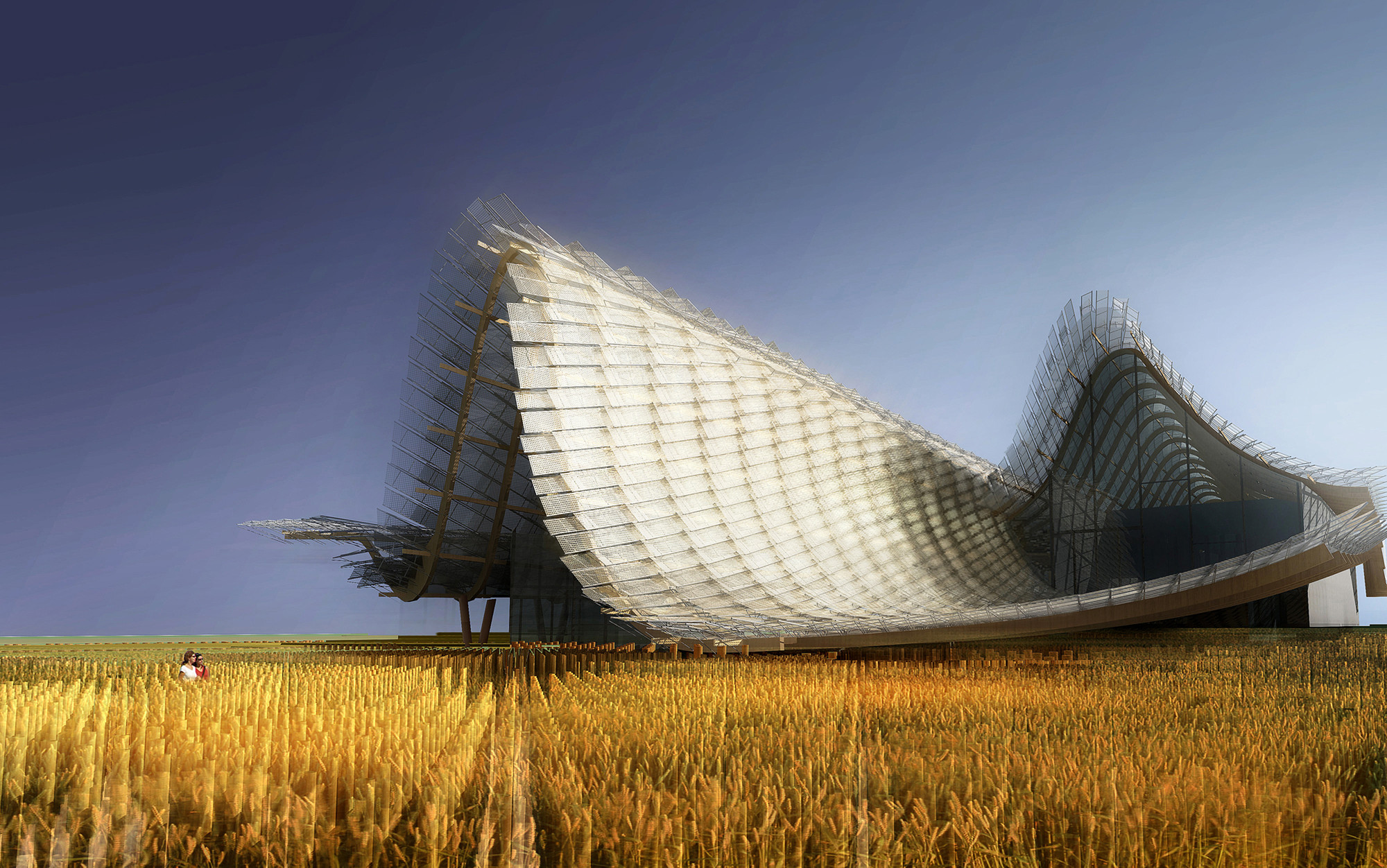 Milan Expo 2015: Tsinghua University with Studio Link-Arc to Design China Pavilion - Pavilion