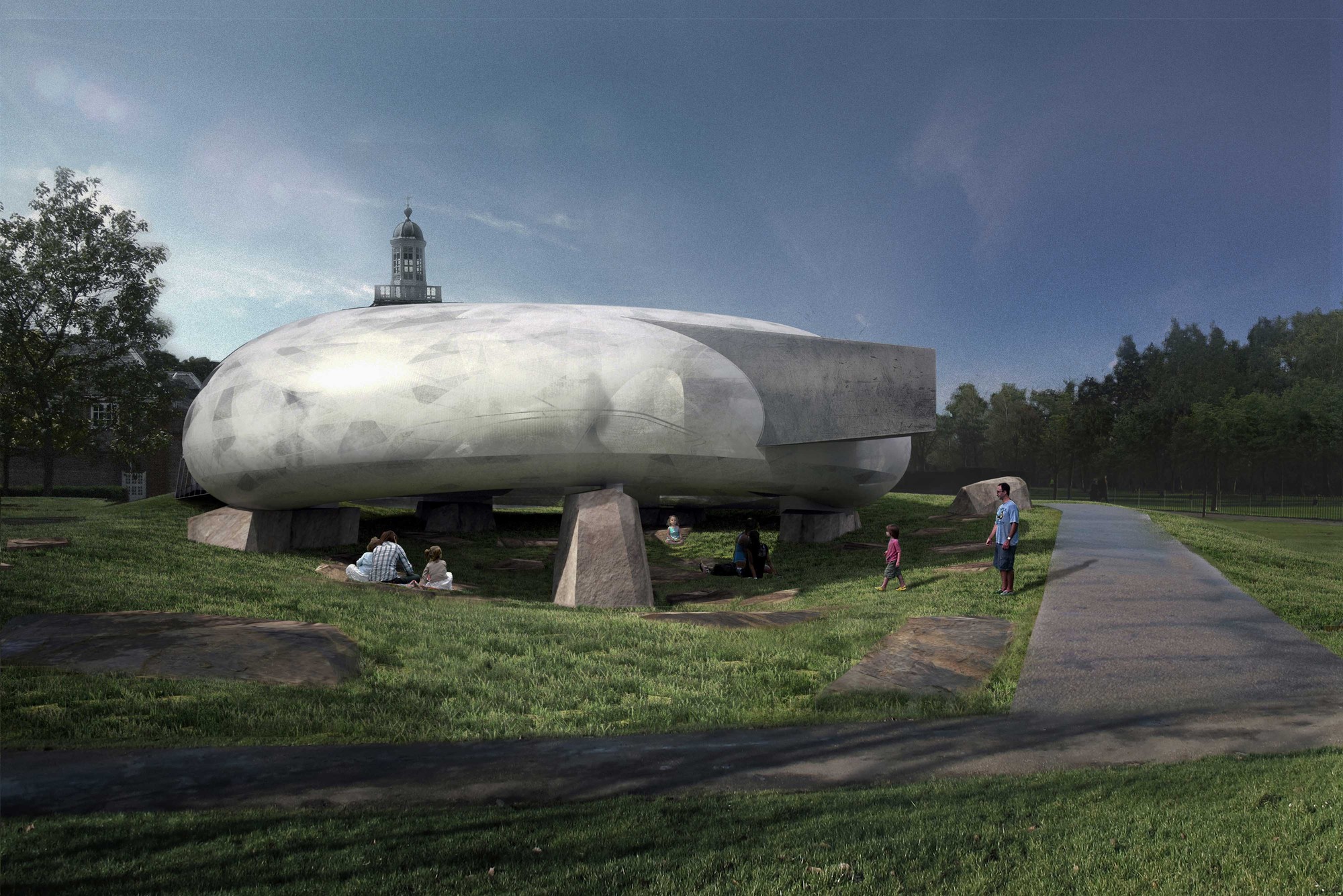 Smiljan Radic diseñará el Pabellón de la Serpentine Gallery 2014, © 2014 Smiljan Radic Studio