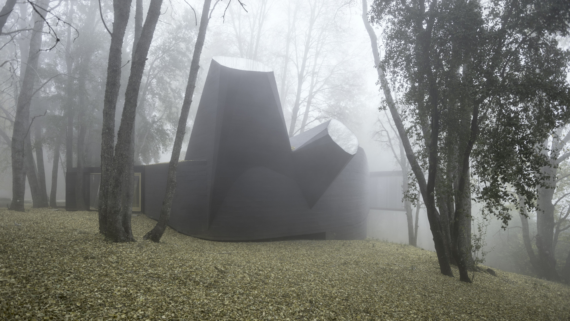 Casa para el Poema del Ángulo Recto, Vilches, Chile 2010-2012 © Smiljan Radic, Photograph by Gonzalo Puga