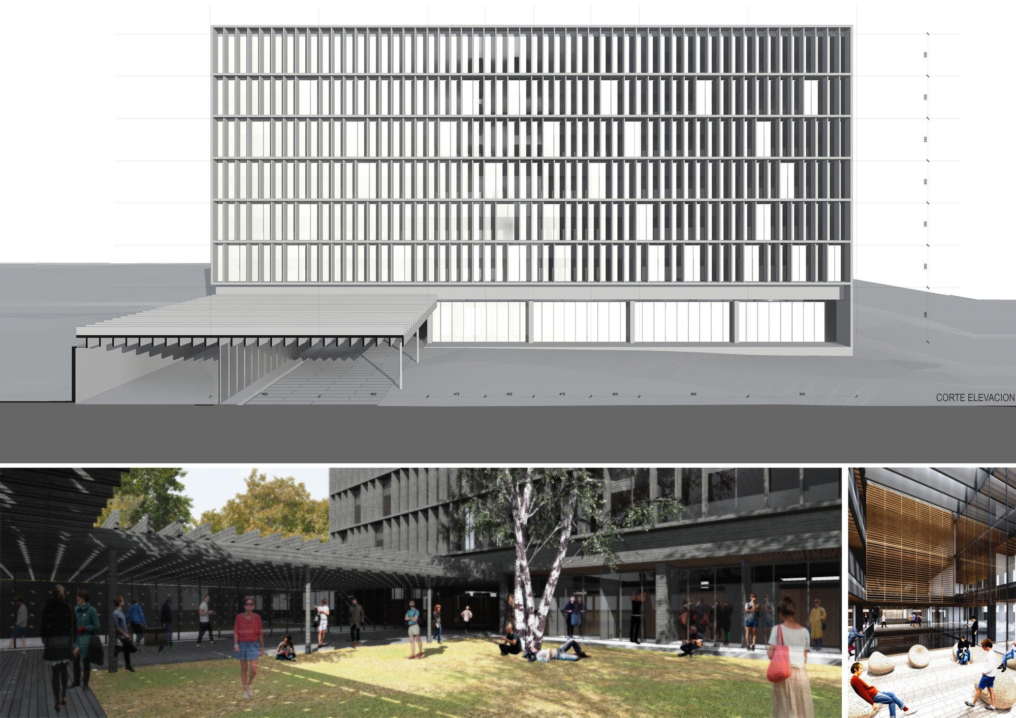 Galería de Resultados Concurso de Ideas “Edificio Rector Eduardo