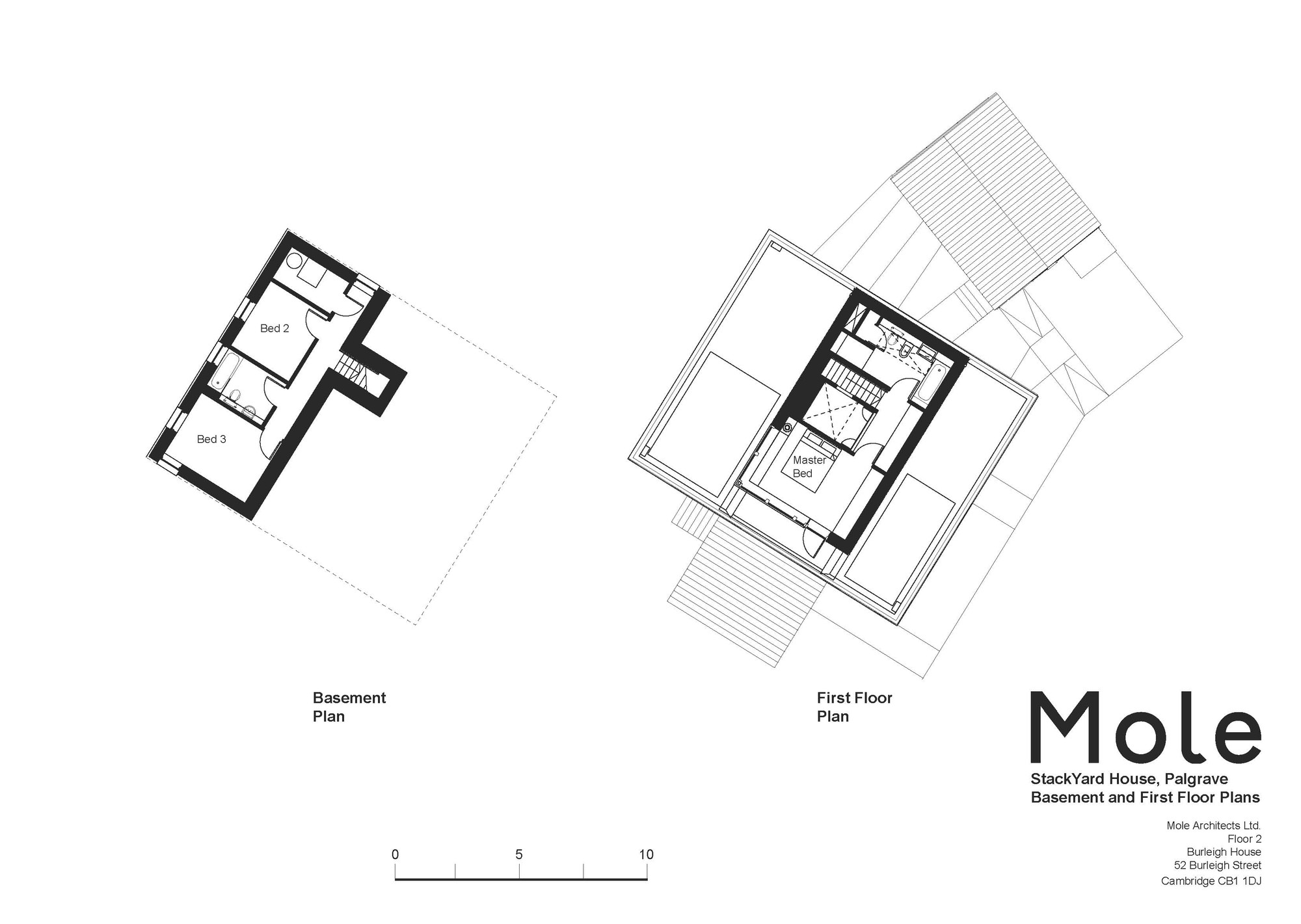 Basament & First Floor Plan