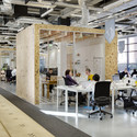 Airbnb’s European Operations Hub in Dublin / Heneghan Peng Architects - Offices Interiors, Beam, Chair, Table