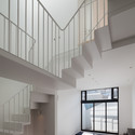 House in Fukasawa / LEVEL Architects - Windows, Stairs, Facade, Glass, Handrail