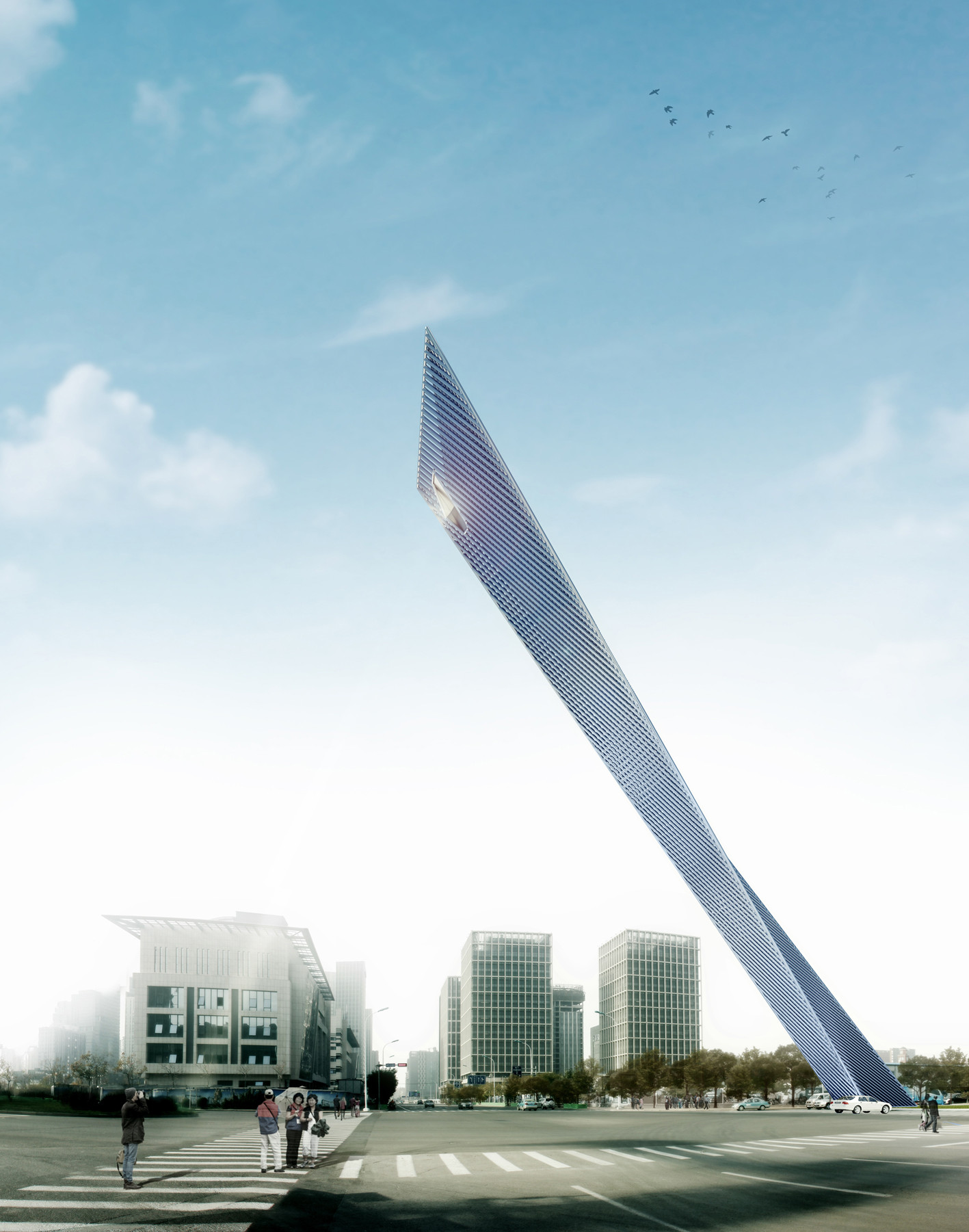 Rafael de La-Hoz divulga seu monumento em Tianjin, China - Imagem 2 de 5