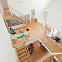 LT Josai Shared House  / Naruse Inokuma Architects - Windows, Stairs, Handrail