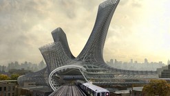 AMLGM Proposes to Top New York Transportation Hubs with Sprawling Tower